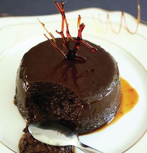 Mexican chocolate crème caramel