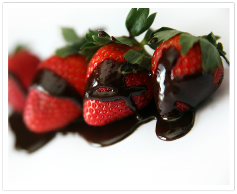 Mexican chocolate fondue
