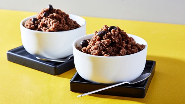 Mexican chocolate ice
