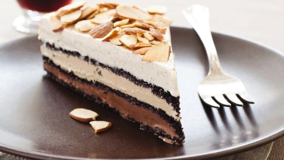 Mexican chocolate ice cream torte