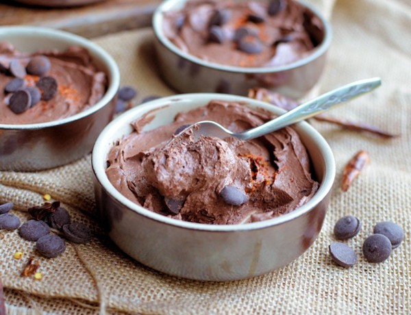 Mexican chocolate mousse
