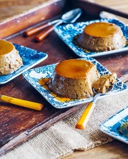 Mexican coffee flan (Flan café de olla)