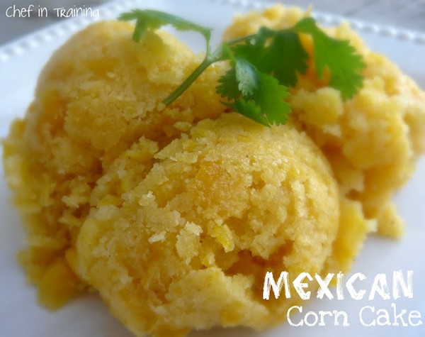 Mexican corn cake