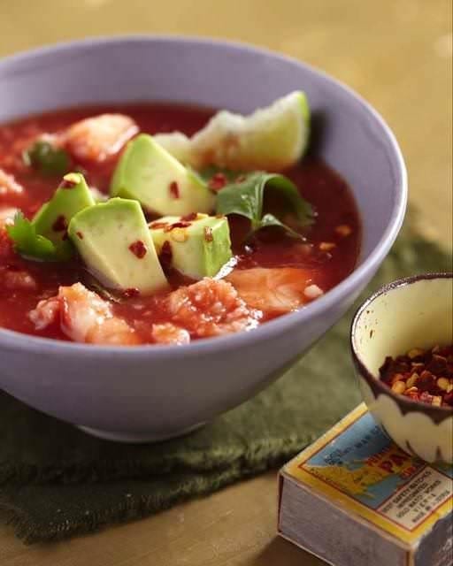 Mexican crab soup