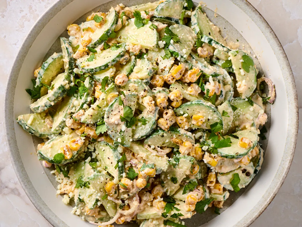 Mexican cucumber salad