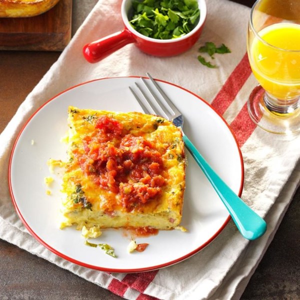 Mexican egg casserole 