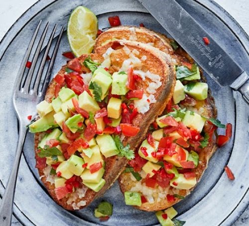 Mexican eggy bread