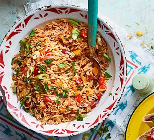 Mexican fiesta rice