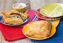 Mexican fish picnic pies