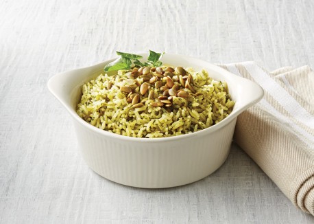 Mexican green rice pilaf
