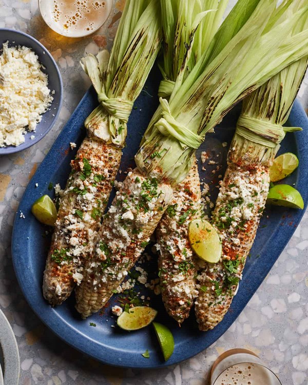Mexican grilled corn