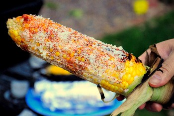 Mexican grilled street corn