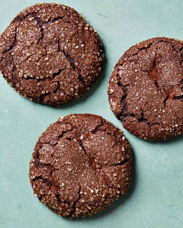 Mexican hot-chocolate cookies