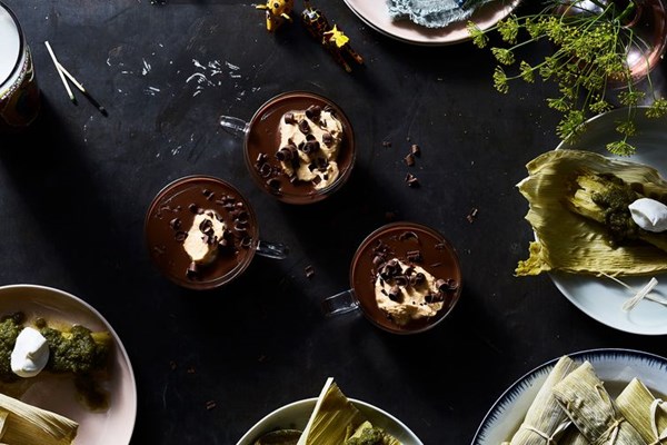 Mexican hot chocolate-ish (Champurrado)