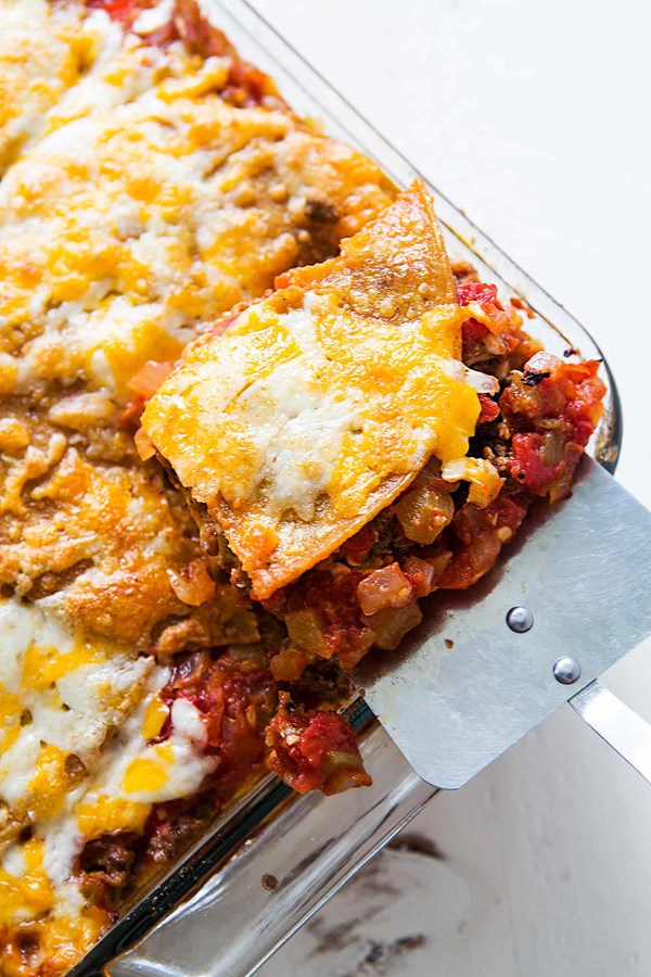 Mexican lasagna