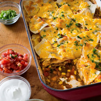 Mexican lasagna