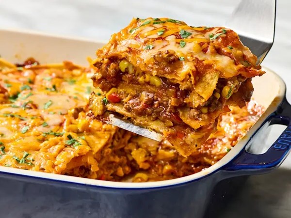 Mexican lasagna 