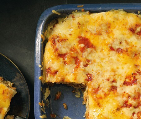 Mexican lasagna