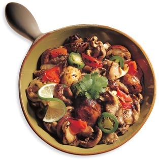 Mexican mushroom mixed grill