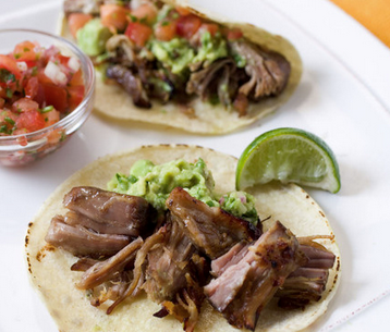 Mexican pulled pork (Carnitas)
