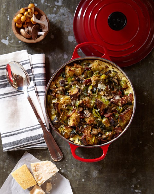 Mexican quinoa and vegetable casserole