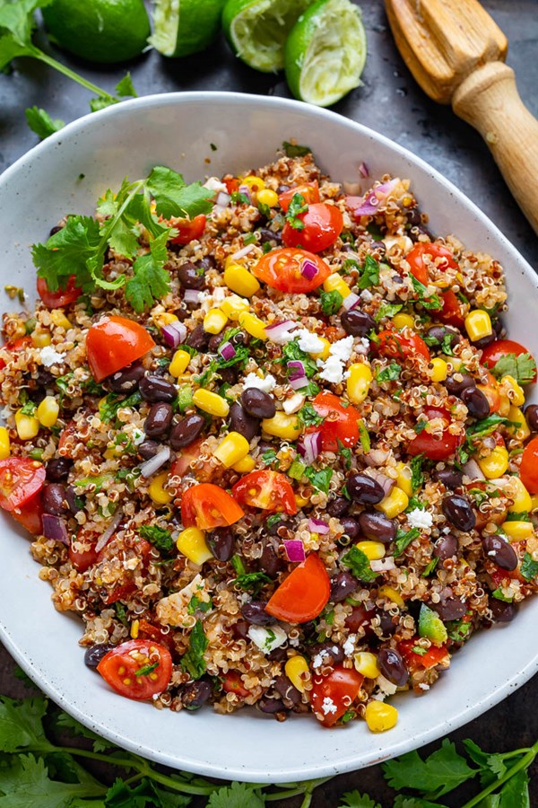 Mexican quinoa salad