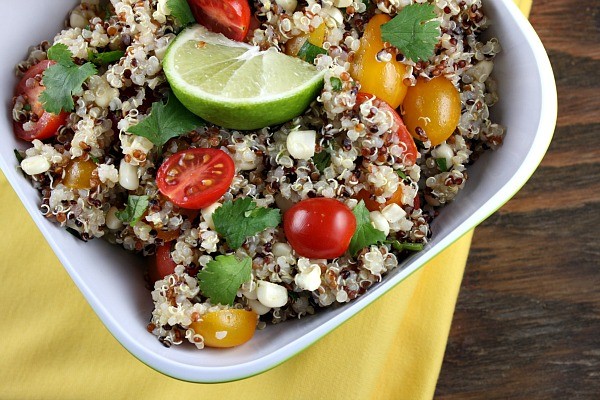 Mexican quinoa salad