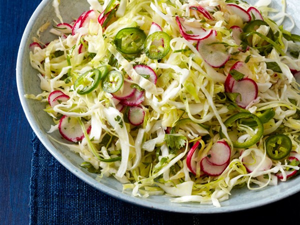 Mexican radish slaw