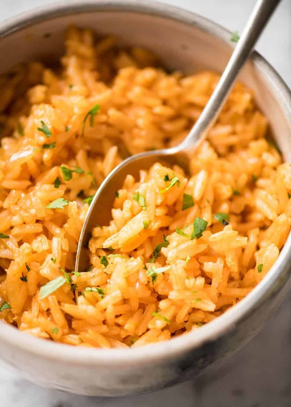 Mexican red rice (Arroz rojo)