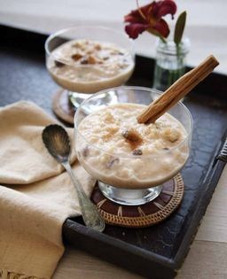 Mexican rice pudding (Arroz con leche)