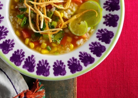 Mexican rice soup