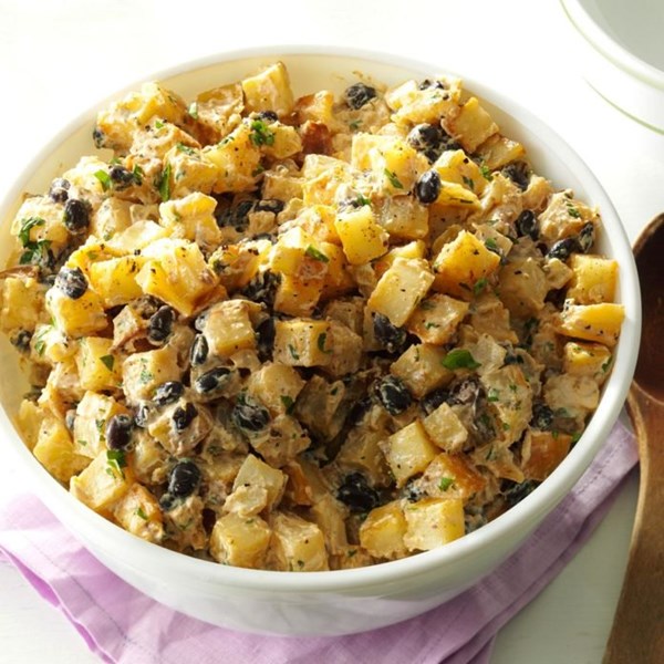 Mexican roasted potato salad