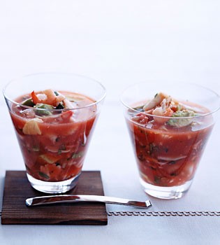 Mexican seafood cocktail