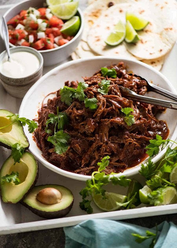 Mexican shredded beef (and tacos)