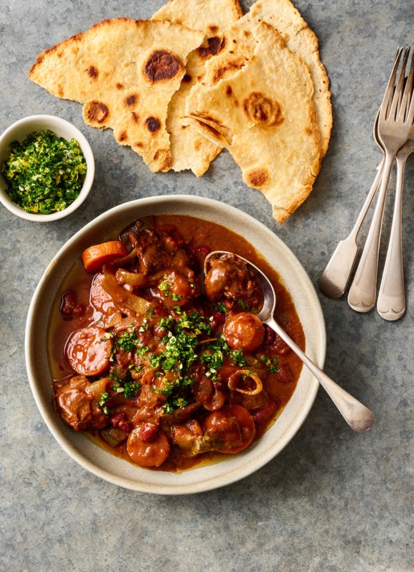 Mexican slow-braised beef 