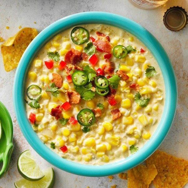 Mexican street corn chowder
