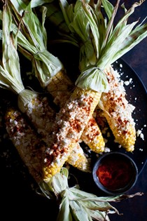 Mexican street corn (Elote)