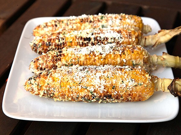 Mexican street corn (Elotes)