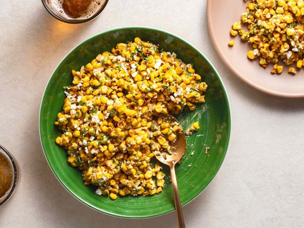 Mexican street corn salad (Esquites)
