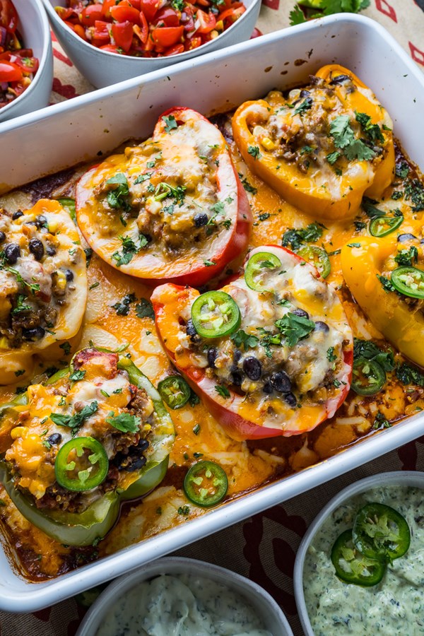 Mexican stuffed peppers