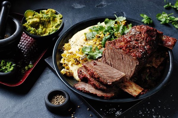 Mexican-style braised short ribs