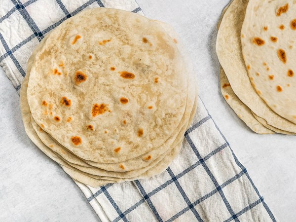 Mexican-style flour tortillas