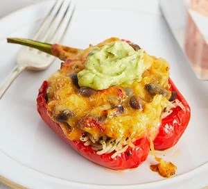 Mexican-style stuffed peppers