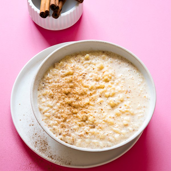 Mexican three-milk rice pudding (Arroz con tres leches)