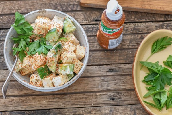 Mexican tofu magic meal