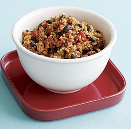 Mexican tomato rice & beans