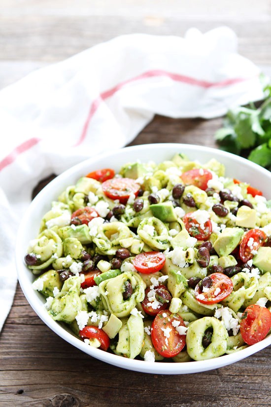 Mexican tortellini salad