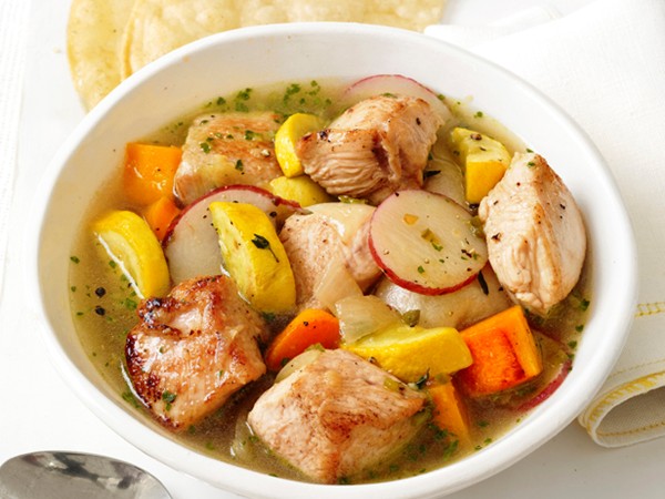 Mexican turkey and squash stew