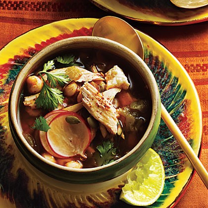 Mexican turkey stew