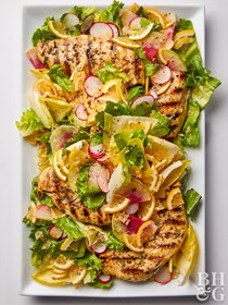 Meyer lemon and rosemary chicken salad